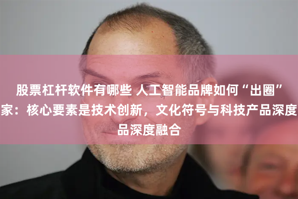 股票杠杆软件有哪些 人工智能品牌如何“出圈”?专家:核心要素是技术创新,文化符号与科技产品深度融合