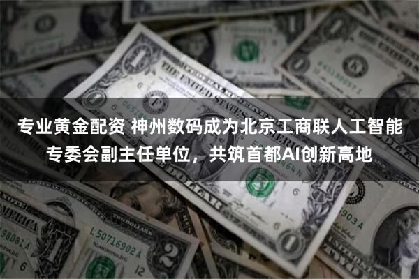 专业黄金配资 神州数码成为北京工商联人工智能专委会副主任单位，共筑首都AI创新高地