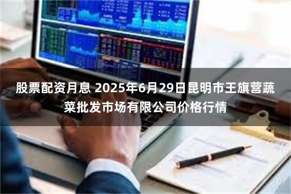 股票配资月息 2025年6月29日昆明市王旗营蔬菜批发市场有限公司价格行情
