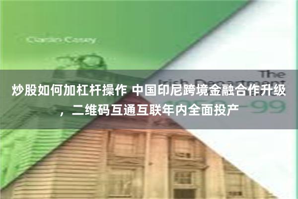 炒股如何加杠杆操作 中国印尼跨境金融合作升级，二维码互通互联年内全面投产